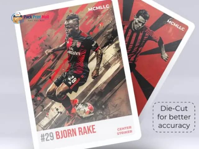 16pt Trading Cards printed product preview from Pack Print Mail