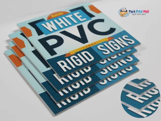 3mm PVC Signs printed product preview from Pack Print Mail