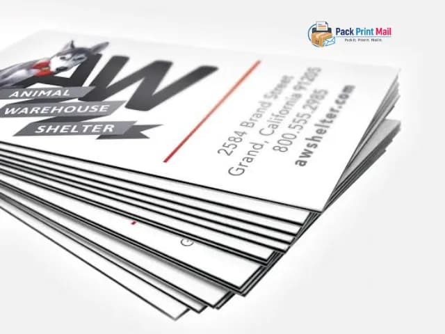 Black Edge Postcards printed product preview from Pack Print Mail