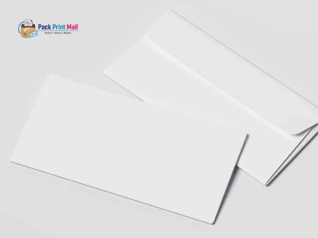Blank Envelopes printed product preview from Pack Print Mail