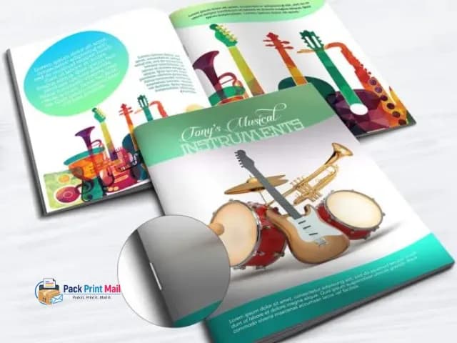 Dull Book with Satin AQ Booklets printed product preview from Pack Print Mail