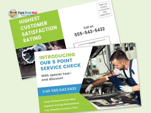 EDDM Full Service - Sell Sheets printed product preview from Pack Print Mail