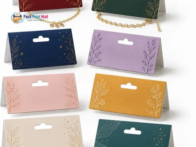 Header Cards printed product preview from Pack Print Mail