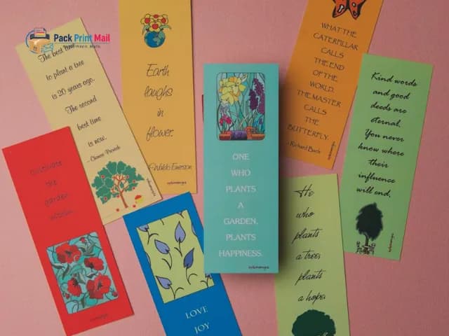 Natural Bookmarks printed product preview from Pack Print Mail