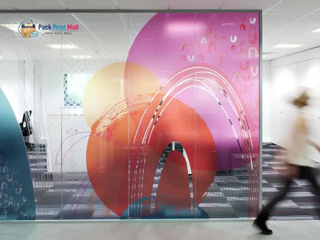 Opaque Window Graphics printed product preview from Pack Print Mail