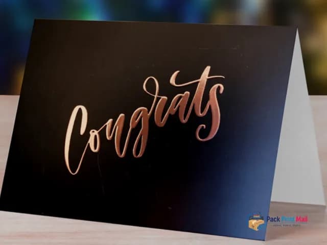 Raised Foil Greeting Cards printed product preview from Pack Print Mail
