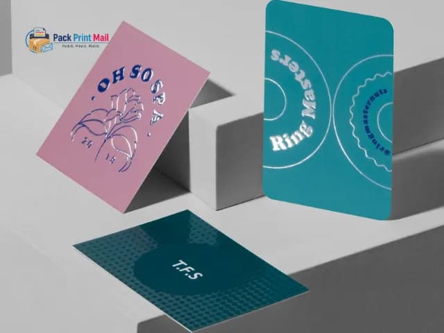 Raised Spot UV Postcards printed product preview from Pack Print Mail