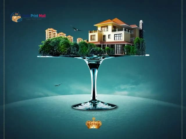 Real Estate Post printed product preview from Pack Print Mail