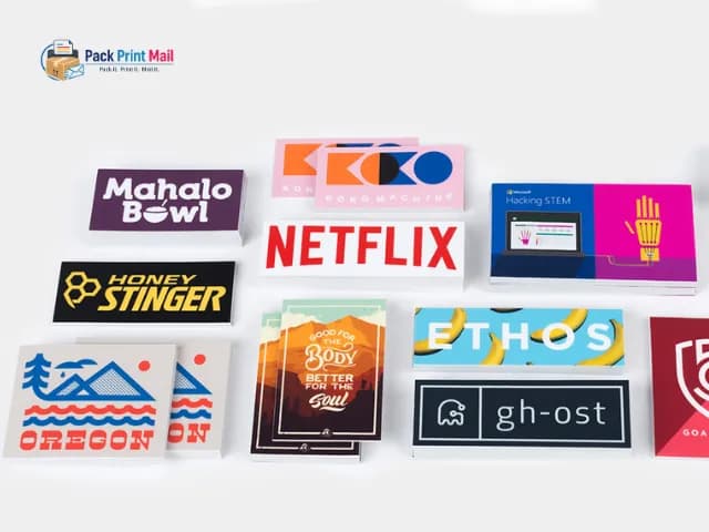 Rectangle Stickers printed product preview from Pack Print Mail