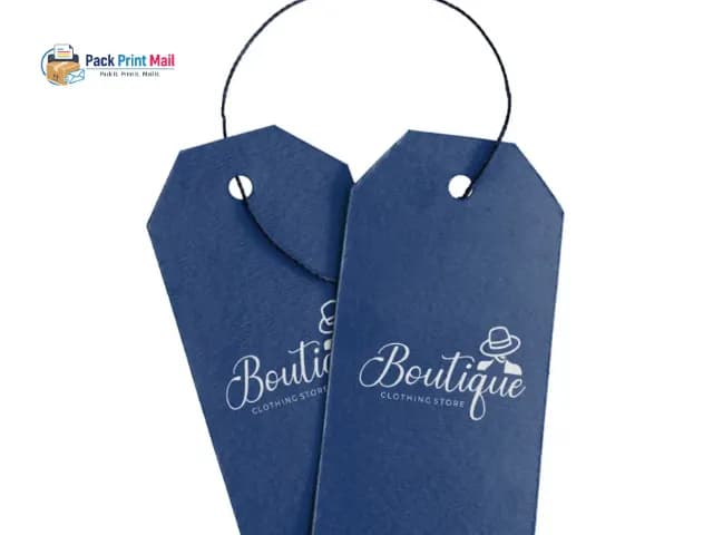 Regular Hang Tags printed product preview from Pack Print Mail