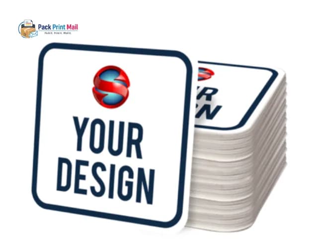 Round Corner Stickers printed product preview from Pack Print Mail