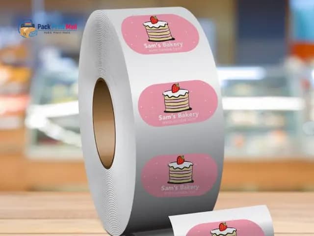 Semigloss Roll Labels printed product preview from Pack Print Mail