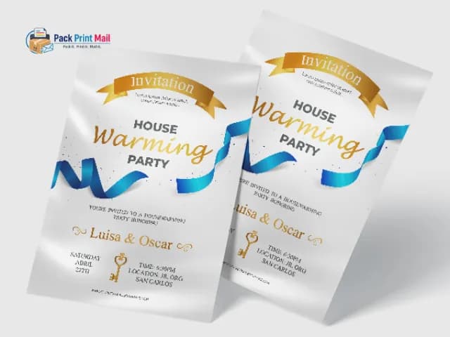 Silk Announcement Cards printed product preview from Pack Print Mail