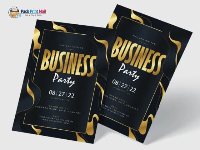 Standard Announcement Cards printed product preview from Pack Print Mail