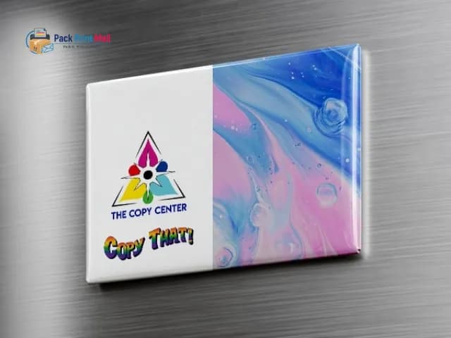 Standard Magnets (no coating) printed product preview from Pack Print Mail