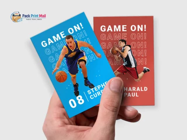 Suede Trading Cards printed product preview from Pack Print Mail