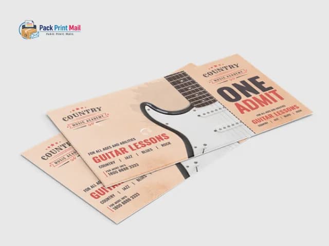 Tearoff Postcards printed product preview from Pack Print Mail