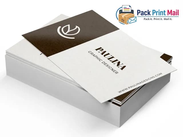 Classic Business Cards printed product preview from Pack Print Mail