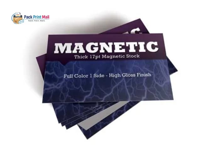 Magnet Business Cards printed product preview from Pack Print Mail