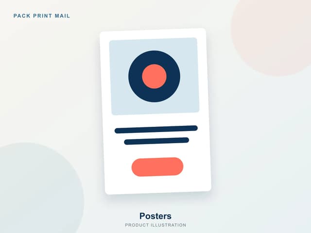 Rolled Artist Canvas printed product preview from Pack Print Mail