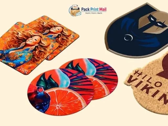 Coasters printed product preview from Pack Print Mail