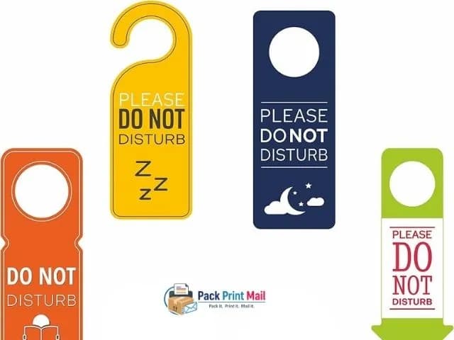 Door Hangers printed product preview from Pack Print Mail