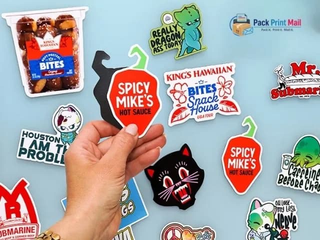 Magnets printed product preview from Pack Print Mail