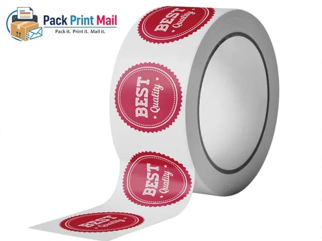 Roll Labels printed product preview from Pack Print Mail