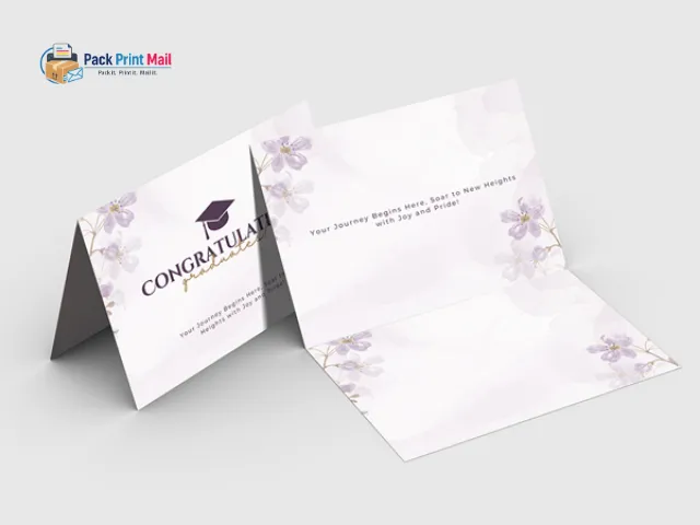 100lb Cover Linen Greeting Cards printed product preview from Pack Print Mail