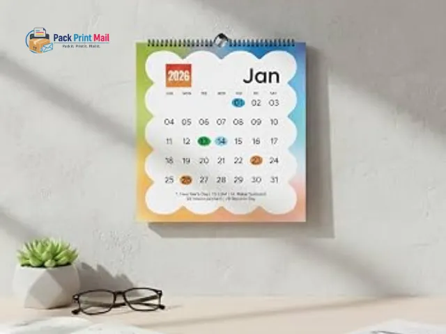 12x12 Calendars printed product preview from Pack Print Mail