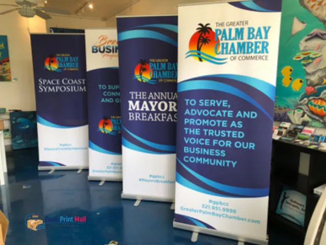 15oz Double Sided Blockout Banner printed product preview from Pack Print Mail