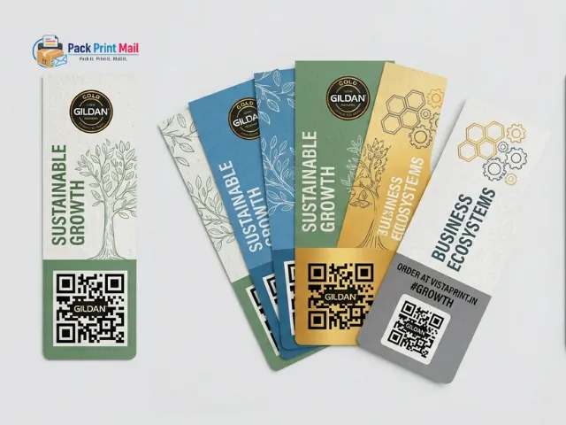 2x8 Bookmarks printed product preview from Pack Print Mail