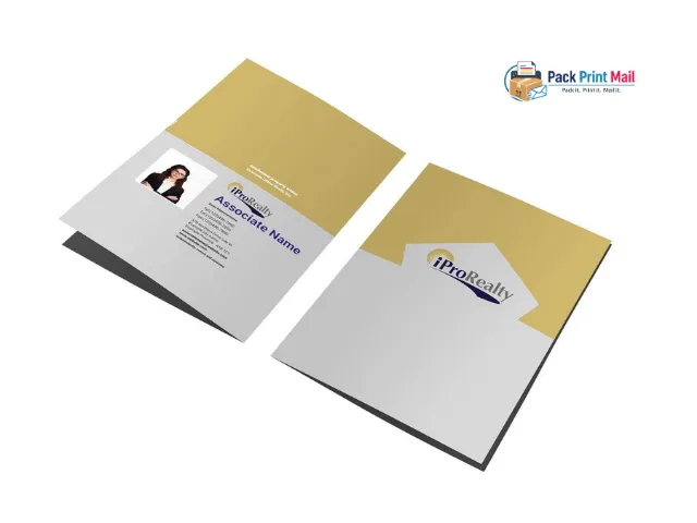 9x14.5 Presentation Folder printed product preview from Pack Print Mail