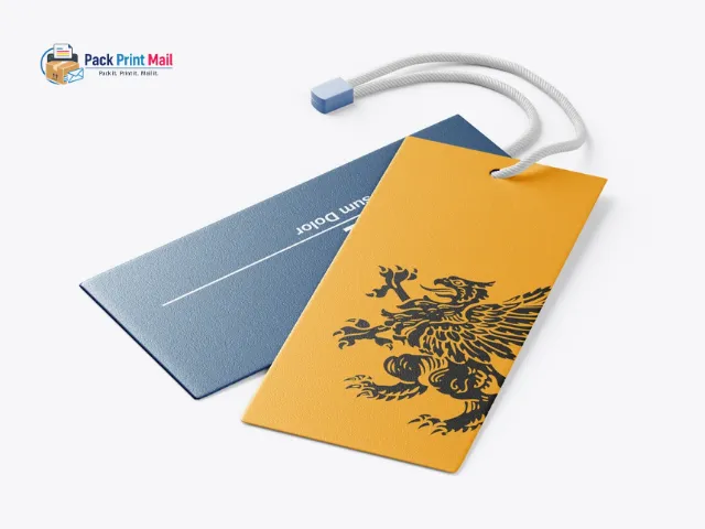 Akuafoil Hang Tags printed product preview from Pack Print Mail