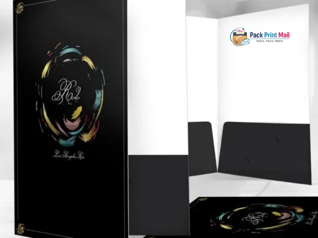 Akuafoil Presentation Folder printed product preview from Pack Print Mail