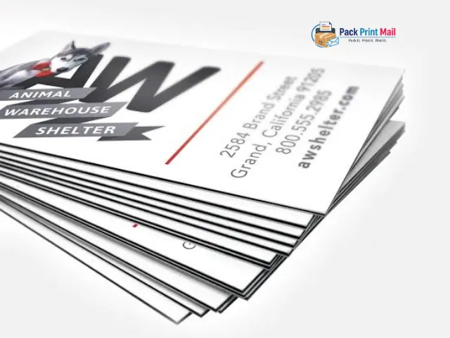 Black Edge Postcards printed product preview from Pack Print Mail