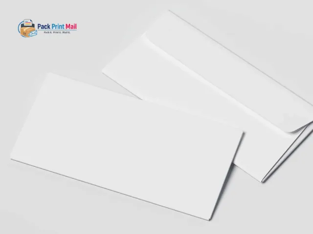 Blank Envelopes printed product preview from Pack Print Mail