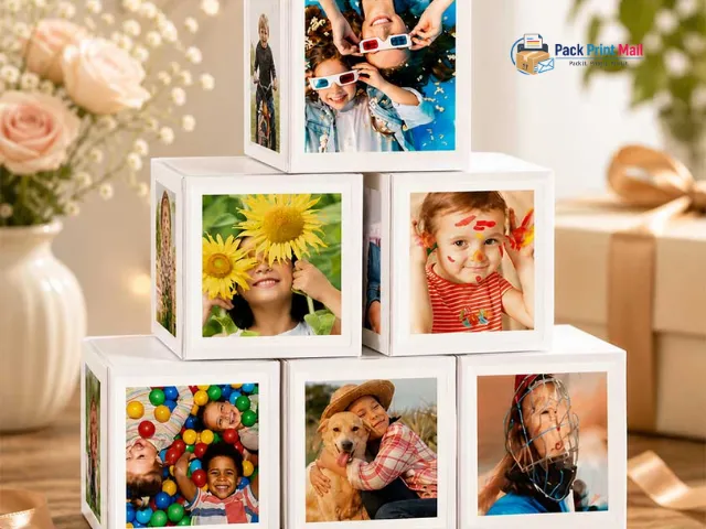 Cube Boxes printed product preview from Pack Print Mail