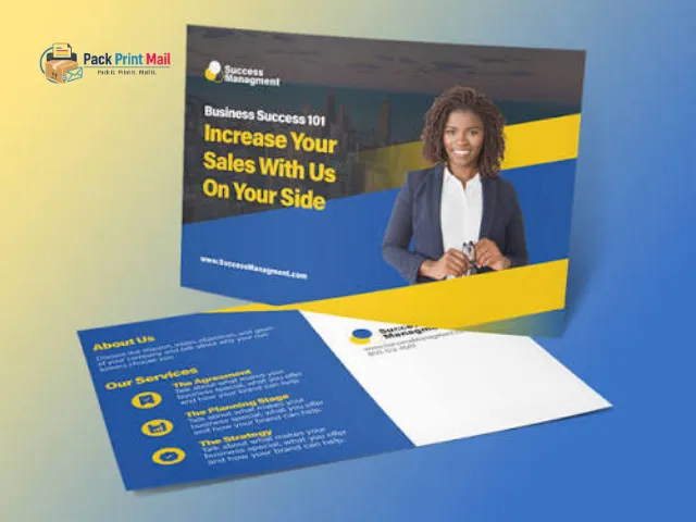 Direct Mail Postcards printed product preview from Pack Print Mail