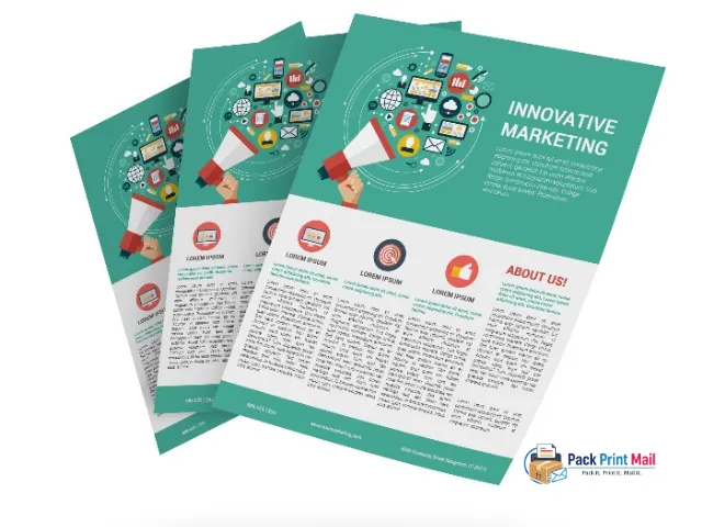 Direct Mail Sell Sheets printed product preview from Pack Print Mail