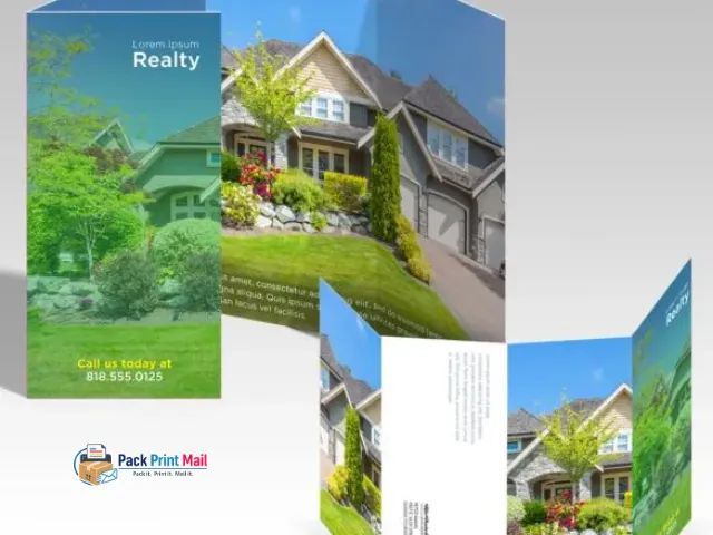 Direct Mail Specialty Folds Flyers and Brochures printed product preview from Pack Print Mail