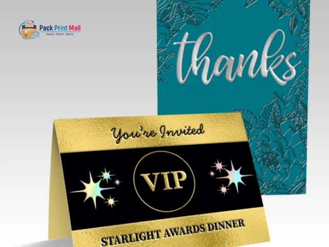 Dual Raised Greeting Cards printed product preview from Pack Print Mail