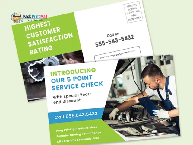 EDDM Full Service - Sell Sheets printed product preview from Pack Print Mail