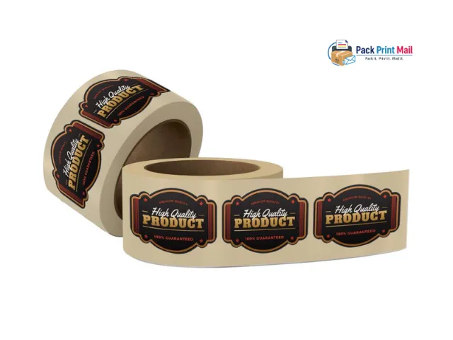 Eggshell Felt Roll Labels printed product preview from Pack Print Mail