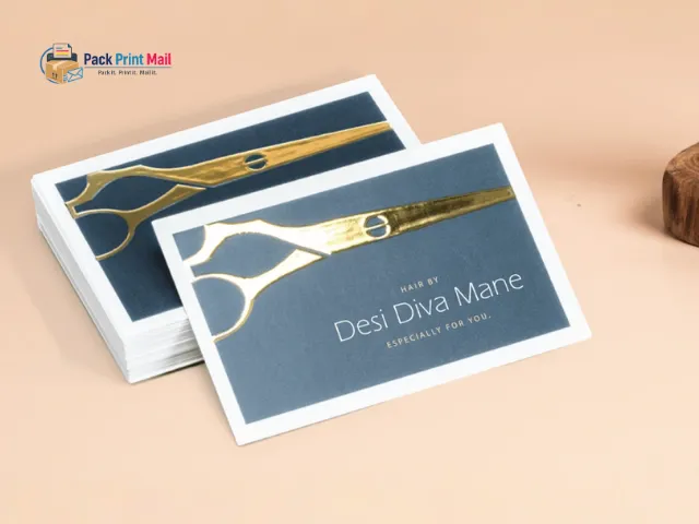 Foil Worx Business Cards printed product preview from Pack Print Mail