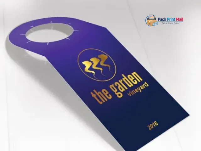 Foil Worx Hang Tags printed product preview from Pack Print Mail