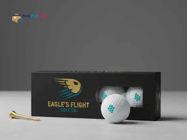 Golf Ball Boxes printed product preview from Pack Print Mail