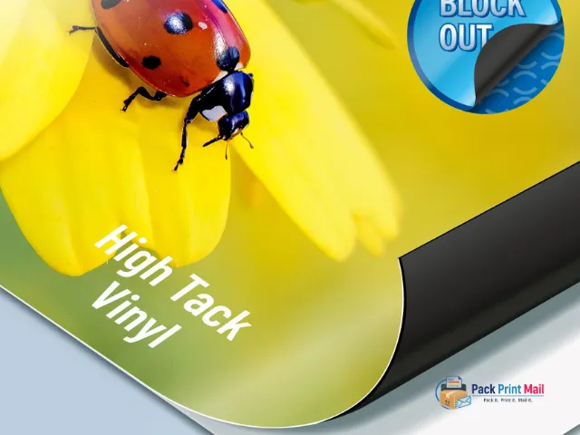 High Tack Adhesive Vinyl printed product preview from Pack Print Mail