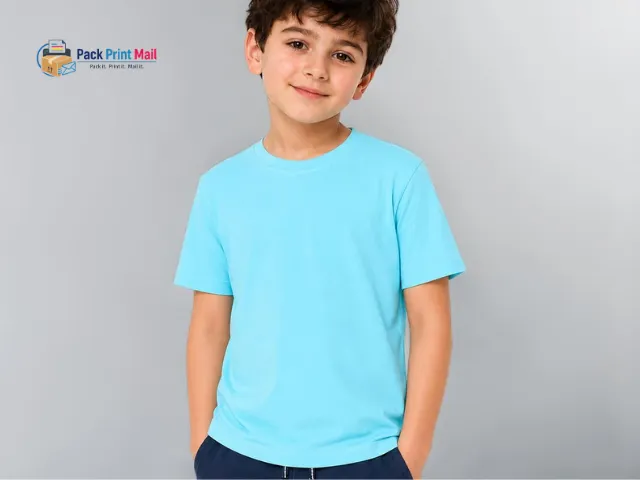 Kids Short Sleeve T-Shirts printed product preview from Pack Print Mail