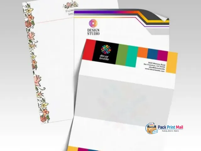 Linen Uncoated Letterheads printed product preview from Pack Print Mail